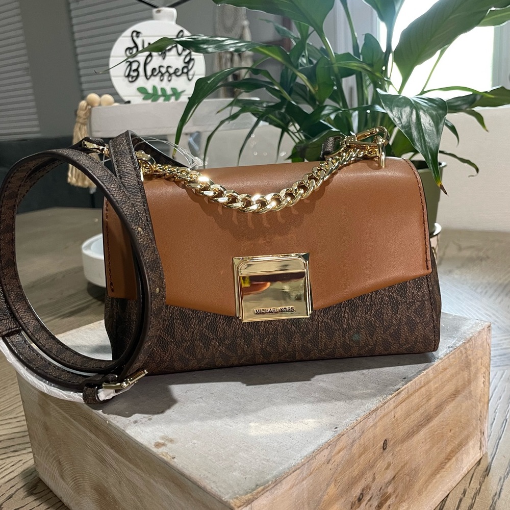 Michael Kors Small Lita Crossbody NWT